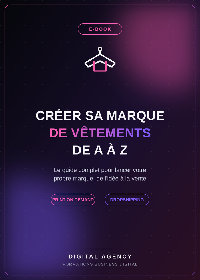 E-book | Créer une marque de vêtements de A à Z